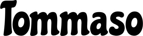Vorschau des Bootsnamens "Tommaso" als Schriftzug für "Bootsbeschriftung Neu 41"