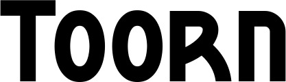 Vorschau des Bootsnamens "Toorn" als Schriftzug für "Bootsbeschriftung Neu 26"