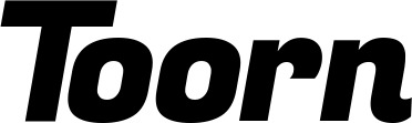 Vorschau des Bootsnamens "Toorn" als Schriftzug für "Bootsbeschriftung Kursiv 04"
