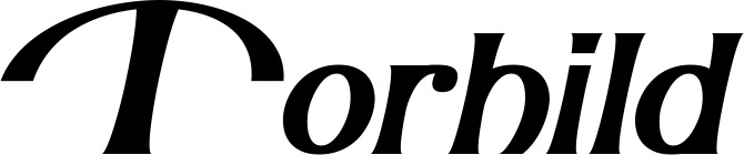 Vorschau des Bootsnamens "Torhild" als Schriftzug für "Bootsbeschriftung Neu 08"