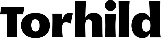 Vorschau des Bootsnamens "Torhild" als Schriftzug für "Bootsbeschriftung Fett 05"