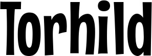Vorschau des Bootsnamens "Torhild" als Schriftzug für "Bootsbeschriftung Neu 57"