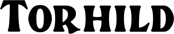 Vorschau des Bootsnamens "Torhild" als Schriftzug für "Bootsbeschriftung Neu 37"