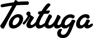 Vorschau des Bootsnamens "Tortuga" als Schriftzug für "Bootsbeschriftung Klassisch 65"