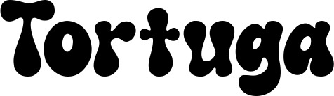 Vorschau des Bootsnamens "Tortuga" als Schriftzug für "Bootsbeschriftung Neu 62"