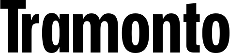 Vorschau des Bootsnamens "Tramonto" als Schriftzug für "Bootsbeschriftung Fett 25"