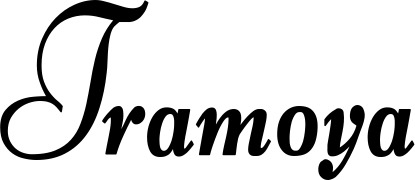 Vorschau des Bootsnamens "Tramoya" als Schriftzug für "Bootsbeschriftung Klassisch 76"