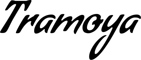 Vorschau des Bootsnamens "Tramoya" als Schriftzug für "Bootsbeschriftung Klassisch 57"