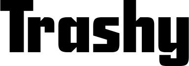 Vorschau des Bootsnamens "Trashy" als Schriftzug für "Bootsbeschriftung Neu 11"