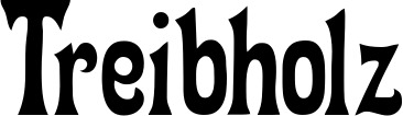 Vorschau des Bootsnamens "Treibholz" als Schriftzug für "Bootsbeschriftung Neu 44"