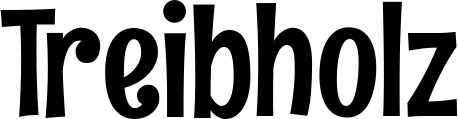 Vorschau des Bootsnamens "Treibholz" als Schriftzug für "Bootsbeschriftung Neu 68"