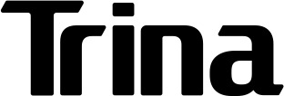 Vorschau des Bootsnamens "Trina" als Schriftzug für "Bootsbeschriftung Fett 22"