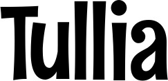 Vorschau des Bootsnamens "Tullia" als Schriftzug für "Bootsbeschriftung Neu 68"