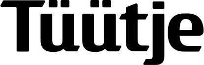 Vorschau des Bootsnamens "Tüütje" als Schriftzug für "Bootsbeschriftung Fett 22"