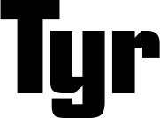 Vorschau des Bootsnamens "Tyr" als Schriftzug für "Bootsbeschriftung Neu 11"