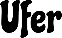 Vorschau des Bootsnamens "Ufer" als Schriftzug für "Bootsbeschriftung Neu 41"