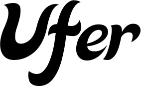 Vorschau des Bootsnamens "Ufer" als Schriftzug für "Bootsbeschriftung Klassisch 33"