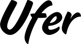 Vorschau des Bootsnamens "Ufer" als Schriftzug für "Style Klassisch 19"