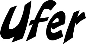 Vorschau des Bootsnamens "Ufer" als Schriftzug für "Bootsbeschriftung Klassisch 31"