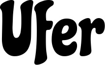 Vorschau des Bootsnamens "Ufer" als Schriftzug für "Bootsbeschriftung Klassisch 53"