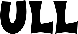 Vorschau des Bootsnamens "Ull" als Schriftzug für "Bootsbeschriftung Klassisch 25"