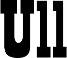 Vorschau des Bootsnamens "Ull" als Schriftzug für "Bootsbeschriftung Neu 28"