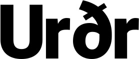 Vorschau des Bootsnamens "Urðr" als Schriftzug für "Bootsbeschriftung Fett 35"