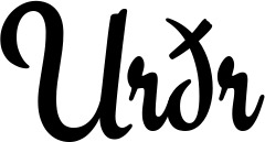 Vorschau des Bootsnamens "Urðr" als Schriftzug für "Bootsbeschriftung Klassisch 63"