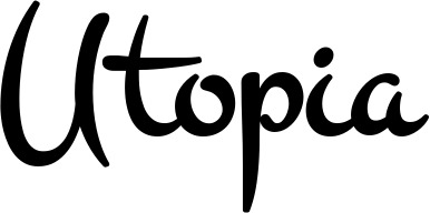 Bootsname 'Utopia' angezeigt als 'Bootsbeschriftung Klassisch 81'