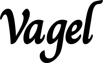 Vorschau des Bootsnamens "Vagel" als Schriftzug für "Bootsbeschriftung Klassisch 51"