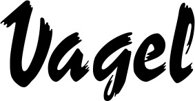 Vorschau des Bootsnamens "Vagel" als Schriftzug für "Bootsbeschriftung Neu 10"