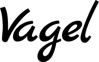 Vorschau des Bootsnamens "Vagel" als Schriftzug für "Bootsbeschriftung Klassisch 45"