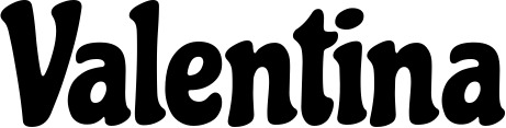 Vorschau des Bootsnamens "Valentina" als Schriftzug für "Bootsbeschriftung Neu 41"