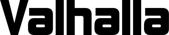 Vorschau des Bootsnamens "Valhalla" als Schriftzug für "Bootsbeschriftung Neu 25"