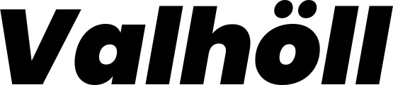 Vorschau des Bootsnamens "Valhöll" als Schriftzug für "Bootsbeschriftung Kursiv 08"