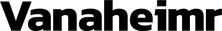 Vorschau des Bootsnamens "Vanaheimr" als Schriftzug für "Bootsbeschriftung Fett 20"