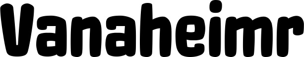Vorschau des Bootsnamens "Vanaheimr" als Schriftzug für "Bootsbeschriftung Neu 55"