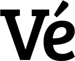 Vorschau des Bootsnamens "Vé" als Schriftzug für "Bootsbeschriftung Normal 09"