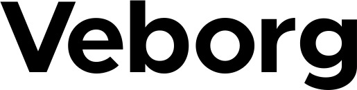 Vorschau des Bootsnamens "Veborg" als Schriftzug für "Bootsbeschriftung Fett 15"