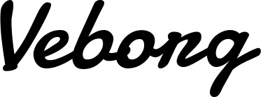 Vorschau des Bootsnamens "Veborg" als Schriftzug für "Bootsbeschriftung Klassisch 61"