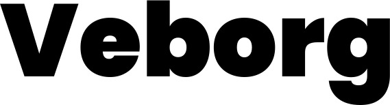 Vorschau des Bootsnamens "Veborg" als Schriftzug für "Bootsbeschriftung Neu 61"
