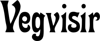 Vorschau des Bootsnamens "Vegvisir" als Schriftzug für "Bootsbeschriftung Neu 44"