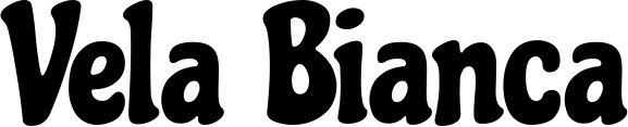 Vorschau des Bootsnamens "Vela Bianca" als Schriftzug für "Bootsbeschriftung Neu 41"