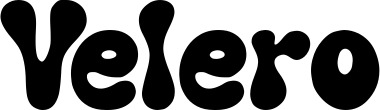 Vorschau des Bootsnamens "Velero" als Schriftzug für "Bootsbeschriftung Neu 62"