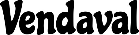 Vorschau des Bootsnamens "Vendaval" als Schriftzug für "Bootsbeschriftung Klassisch 53"