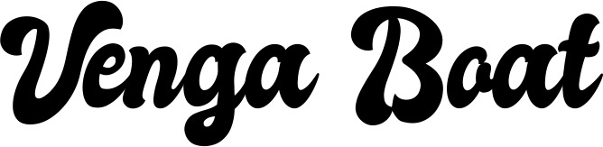 Vorschau des Bootsnamens "Venga Boat" als Schriftzug für "Bootsbeschriftung Klassisch 41"