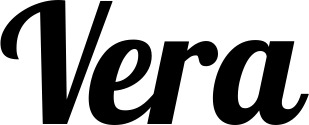 Vorschau des Bootsnamens "Vera" als Schriftzug für "Bootsbeschriftung Neu 60"
