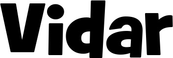 Vorschau des Bootsnamens "Vidar" als Schriftzug für "Bootsbeschriftung Klassisch 22"