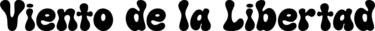 Vorschau des Bootsnamens "Viento de la Libertad" als Schriftzug für "Bootsbeschriftung Neu 62"
