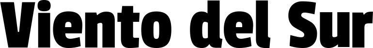Vorschau des Bootsnamens "Viento del Sur" als Schriftzug für "Bootsbeschriftung Fett 30"